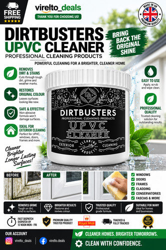 Dirtbusters upvc pvc cleaner - upvc,