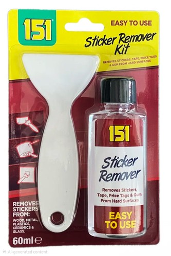 Sticker remover kit 60ml - sticker,